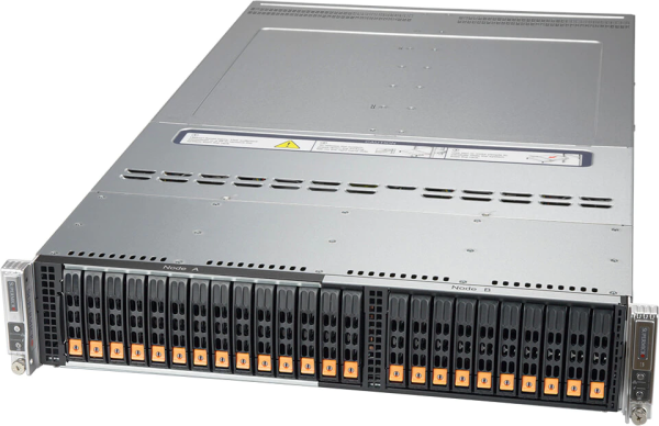 SYS-220BT-DNTR - 2U - 2 Nodes Server