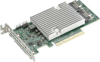 AOC-S3816L-L16IT Low Profile Quad-Port SAS/SATA Gen 4.0 Internal Host Bus Adapter