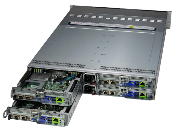 SYS-221BT-HNTR - 2U - 4 Nodes BigTwin SuperServer