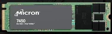 Micron 7450 MAX SSD 800GB NVMe PCIe 4.0 M.2 80x22mm 3D-NAND TLC