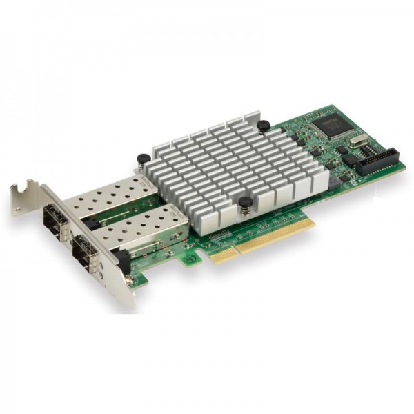 AOC-S25G-I2S Std Low Profile 25G Dual Port SFP28, based on Intel XXV710