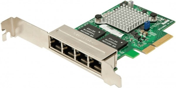 AOC-SGP-I4 Std LP 4-port GbE RJ45 Intel i350