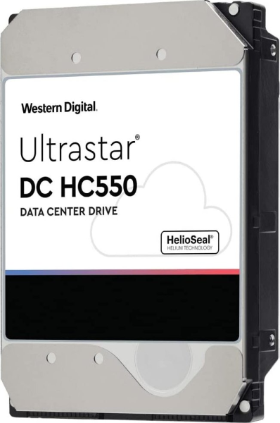 Western Digital Ultrastar DC HC550 16TB SAS 12GB/s 3.5" HDD 512e