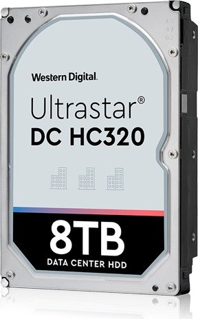 Western Digital Ultrastar DC HC320 8TB SAS 12GB/s 3.5" HDD 512e