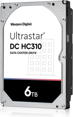 Western Digital Ultrastar DC HC310 6TB SATA 6GB/s 3.5" HDD 512e