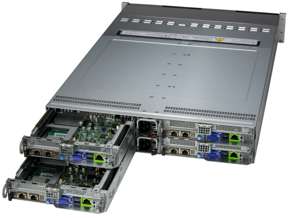 SYS-221BT-HNC8R - 2U - 4 Nodes BigTwin SuperServer