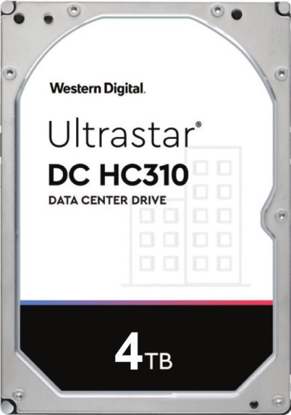 Western Digital Ultrastar DC HC310 4TB SATA 6GB/s 3.5" HDD 512e