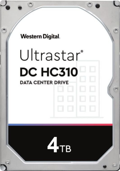 Western Digital Ultrastar DC HC310 4TB SAS 12GB/s 3.5" HDD 512e