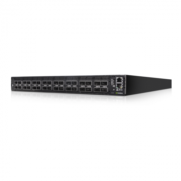 MSN4700 Series 400GbE Ethernet Switches - Spectrum-3 1U x32 QSFPDD Ports + Rail Kit