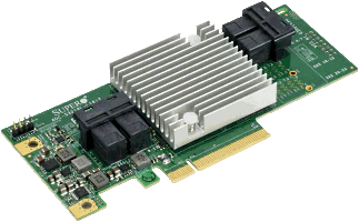 AOC-S3216L-L16iT Low Profile Quad-Port SAS/SATA Internal Host Bus Adapter