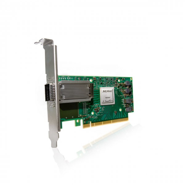 MCX555A-ECAT - ConnectX®-5 VPI adapter card, EDR IB (100Gb/s) and 100GbE, single-port QSFP28