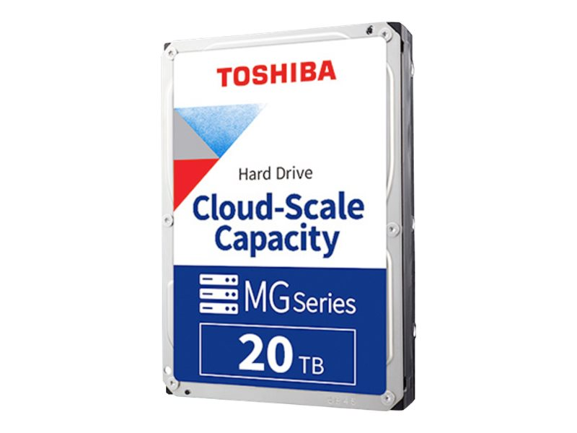 Toshiba Cloud-Scale Capacity MG10ACA 20TB SATA 6GB/s 3.5" HDD 512e