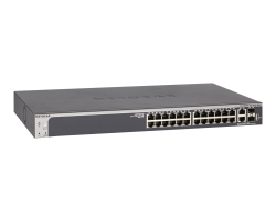 Netgear Smart S3300-28X - Switch - Smart - 24 x 10/100/1000 + 2 x 10Gb Ethernet + 2 x 10Gb Ethernet