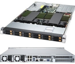 sysGen GRAID-System Storage Solution for NVMe with SR-1000 and AMD Milan CPU | SYS-1124US-TNRP