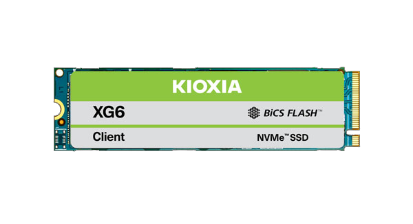 Kioxia XG6 512GB NVMe M.2 22x80mm 1DWPD, HF, RoHS