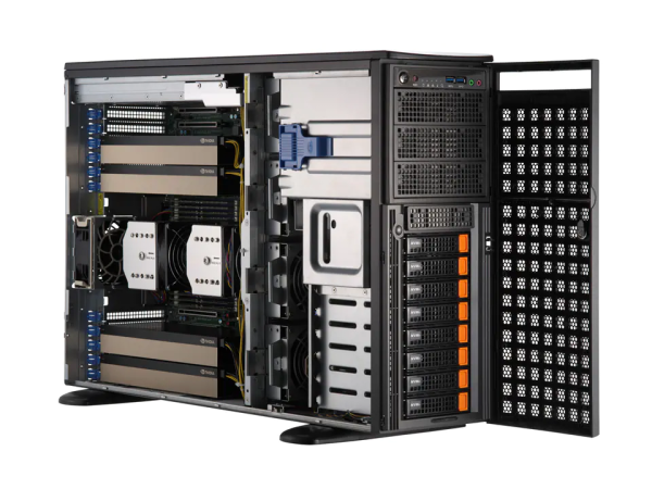 SYS-741GE-TNRT - 4U - GPU Server/ Workstation