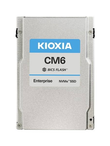 Kioxia CM6-R 1.92TB NVMe PCIe4x4 2x2 2.5" 15mm SIE 1DWPD 5YR