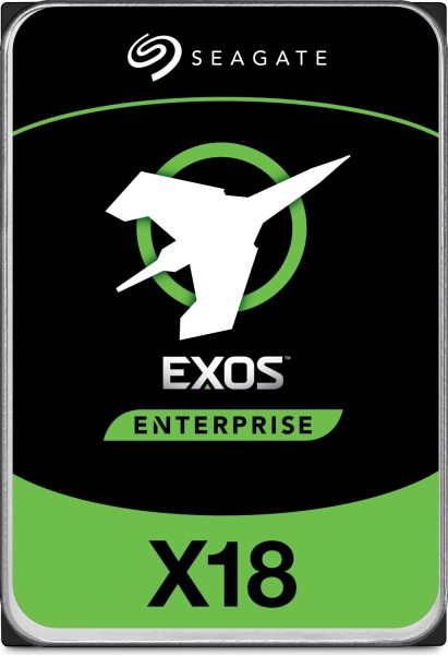 Seagate Exos X18 12TB SATA 6GB/s 3.5" HDD 512e/4KN