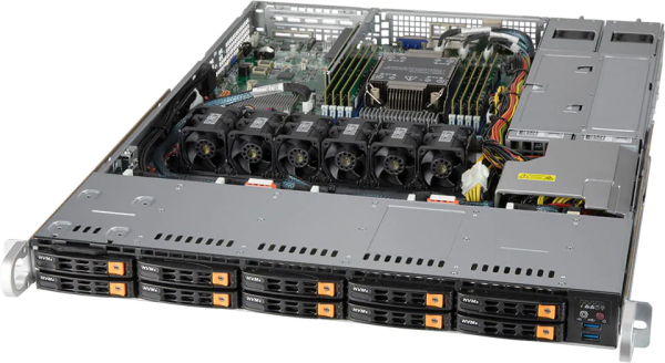 sysGen GRAID-System Storage Solution for NVMe with SR-1000 and Intel Ice Lake Processors