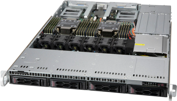 SYS-610C-TR - 1U - CloudDC Server Barebone