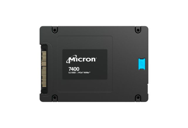 Micron 7400 MAX SSD 6.4TB NVMe U.3 3D-NAND TLC 2.5" 15mm