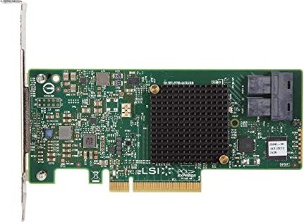 Broadcom MegaRAID SAS 9341-8i - 12Gb/s SAS, x8 lane PCIe 3.0