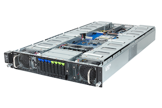 sysGen/GIGABYTE2U GPU server incl. 4x NVIDIA RTX 6000 Ada