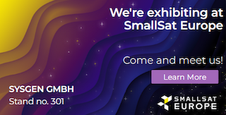 Booth 301, Smallsat Europe